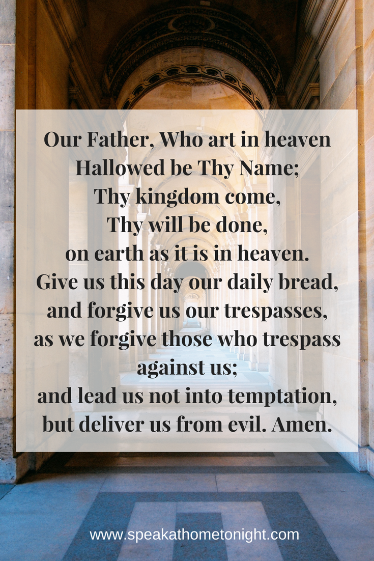The Lord's Prayer  The Church of England